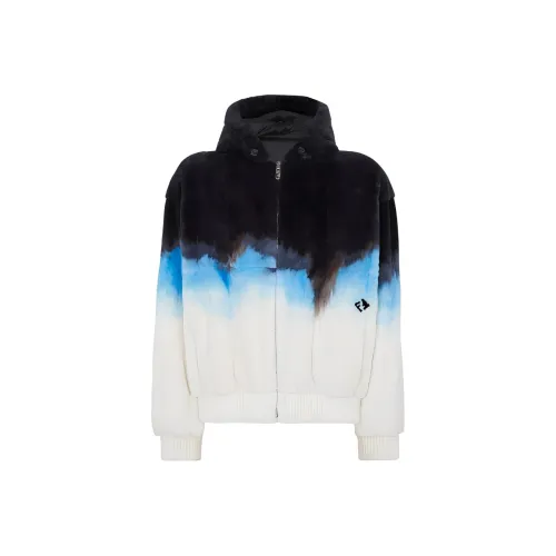 Fendi Синий Мужская кожа и мех