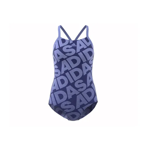 Adidas One Piece Купальник Женский Фиолетовый