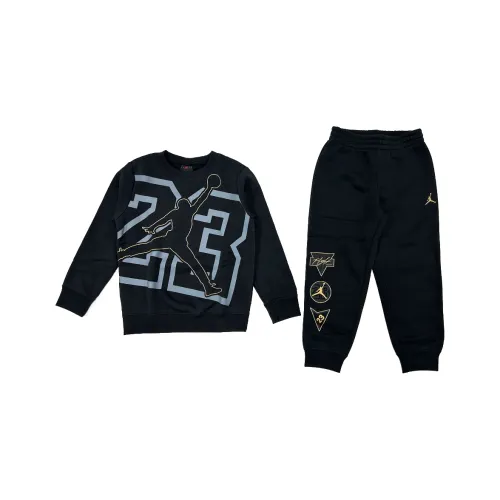 Джордан Повседневная спортивная одежда Черный для детей 3-7 лет