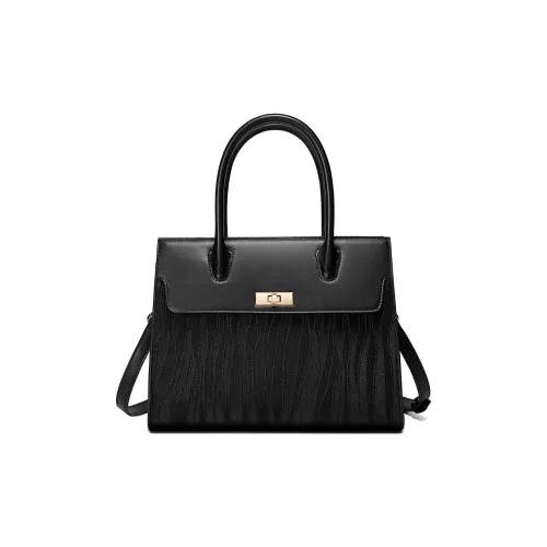 MEXICAN ПУ (полиуретан) Сумка Женская Черный Экрю