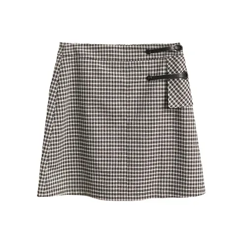 RUBIN Карго-шорты женские в клетку