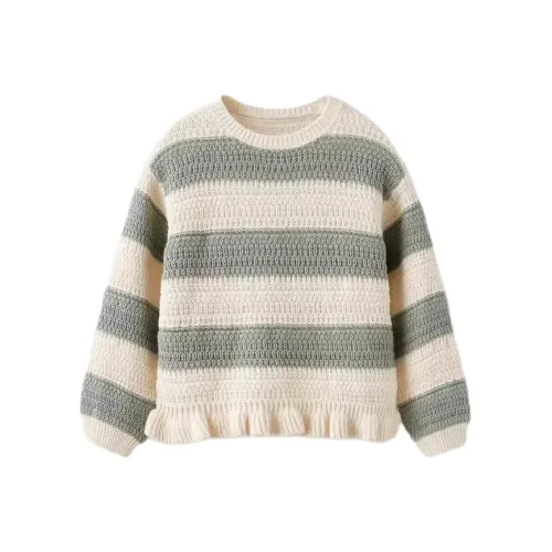 ZARA Зеленые Детские Свитеры