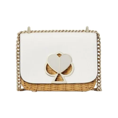 Kate Spade Кожа Сумка через плечо Маленькая Женская Белая