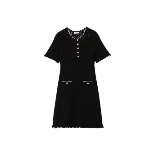 SANDRO Набор Черный Женские Комплекты с юбкой