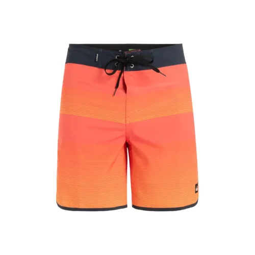 Quiksilver Red Мужские Пляжные Шорты