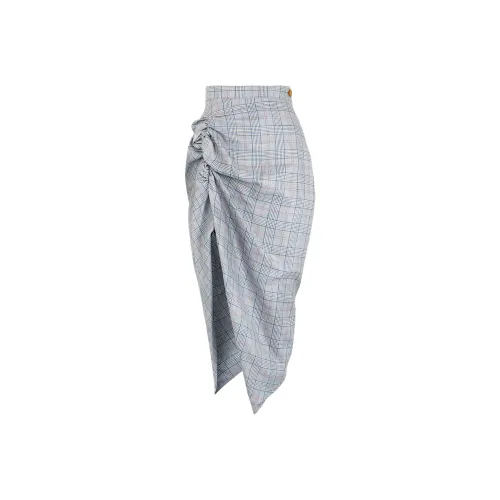 Vivienne Westwood Многоцветные Женские Повседневные Длинные Юбки