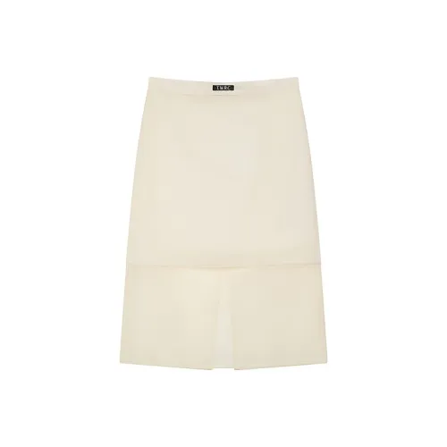 Teenie Weenie Повседневный Длинный Юбка Женские Цвет Слоновая кость