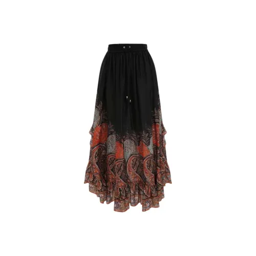 Zimmermann SS25 Повседневный Длинный Юбка Женские Многоцветный