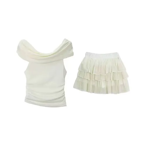 PUREIDOL Комплект с юбкой Женская Белая