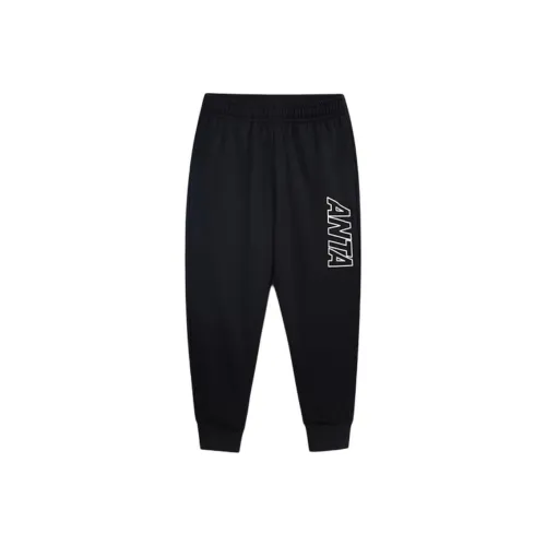 Antakids Вязаные тренировочные штаны Dream черные для детей