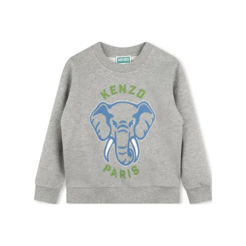 KENZO Kids Свитшоты Вересковый серый