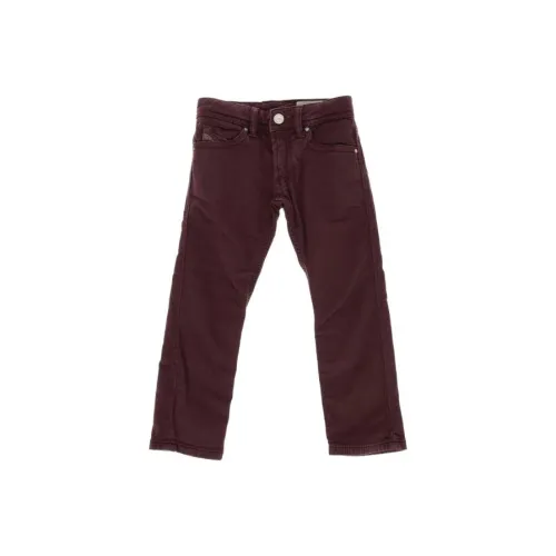 DIESEL Коричнево-красные Kids Джинсы