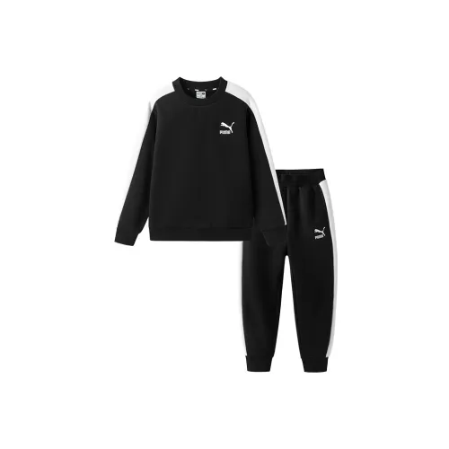 PUMA Набор Черный Kids Повседневная спортивная одежда