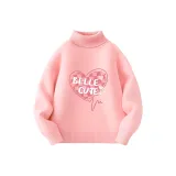 [Комбинированная нить Core-Spun Водолазка] Розово-вишневый Escape Белль