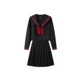 Комплект с длинными рукавами (Включает красный галстук-бабочка)