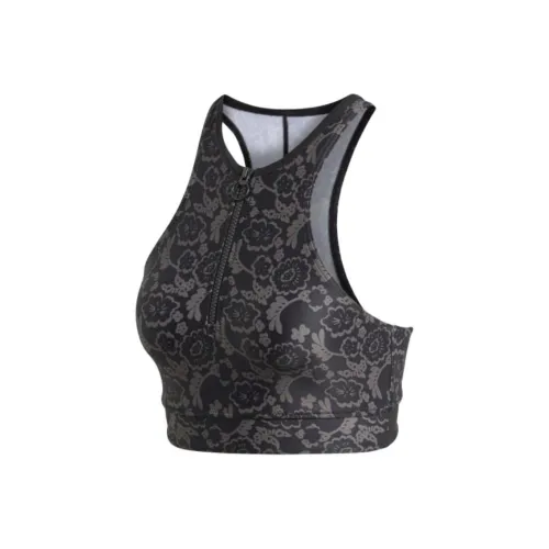 Adidas x Stella McCartney Двухкомпонентный купальник женский черный