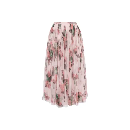 PHILOSOPHY DI LORENZO SERAFINI Повседневный Длинный Юбка Женские Розовый