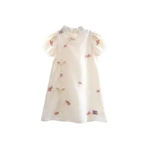 SNOOPY Детское платье белое для малышей