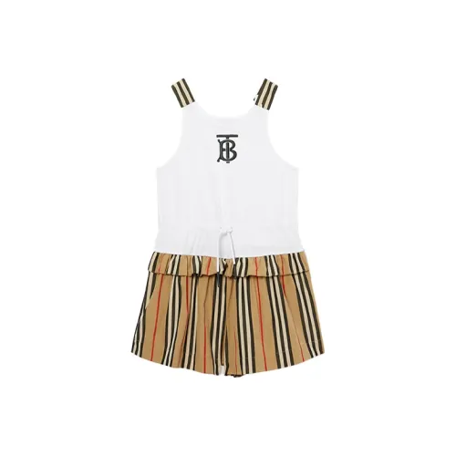 Burberry Белый Kids Комбинезоны / Ползунки