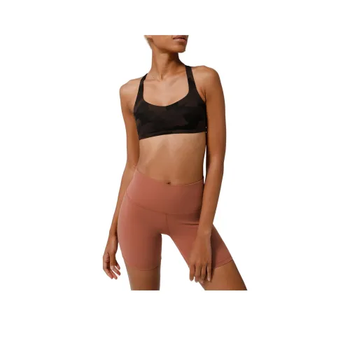 lululemon Free To Be Спортивное белье Женское Камуфляж Коричневый Soil Многоцветный