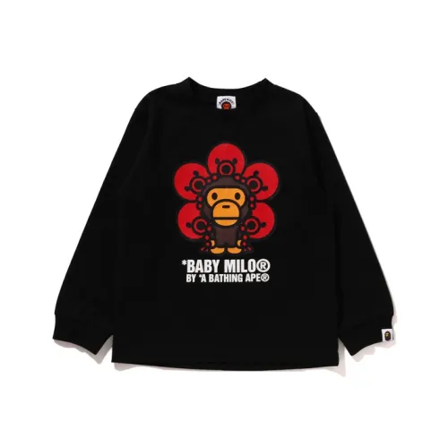 A BATHING APE Kids Т-рубашки