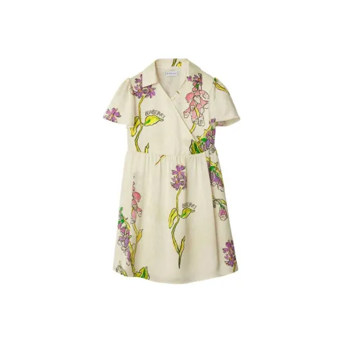 Burberry Платье SS24 Многоцветное Детское