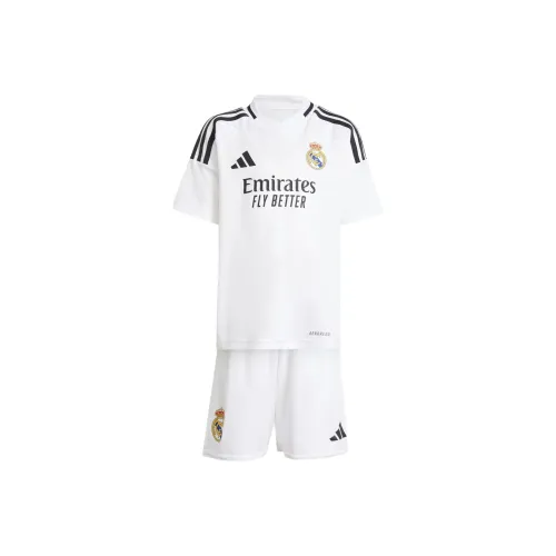 Adidas Повседневная спортивная одежда Real Madrid 24 25 Home Mini Kit KIDS Белый Дети 3-7 лет