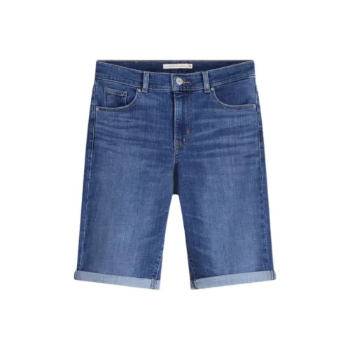 Levi's Джинсовые шорты Женские Blue