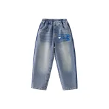 Износостойкий, прочный, мягкий, джинсы, Nubi, разобранный