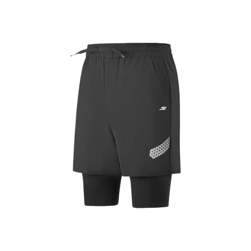 Skechers Kids SS25 Шорты Подростки Угольно-черный 0018