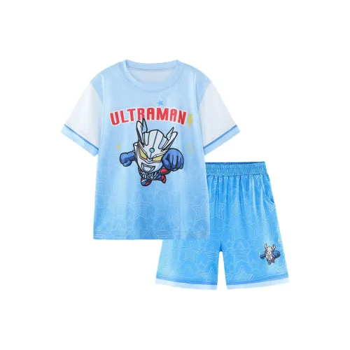 Ультрамен Икс AOTEMAN LIANMINGKUAN Повседневная спортивная одежда Sero Синий Детский