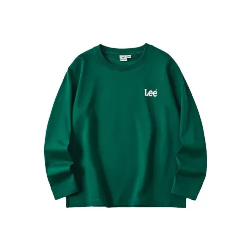 Ли совместный модель American Casual Кожа Friendly Мягкий Длинный рукав Яшмовый Подростки