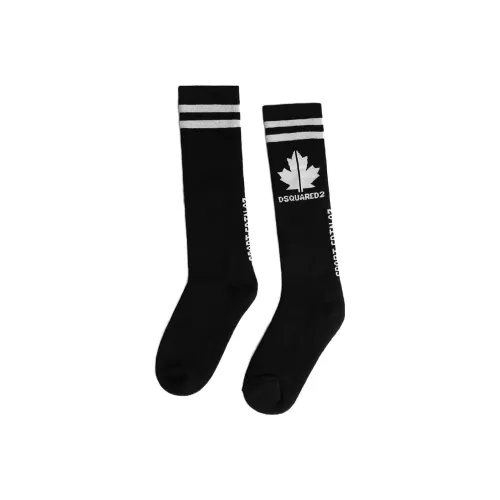 DSQUARED 2 Детская одежда Junior Sport Edtn.08 Носки Kids Носки 1 упаковка Черный Детский