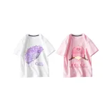 Модные вентиляторы/Белый+Маленький Девушка/Розовый