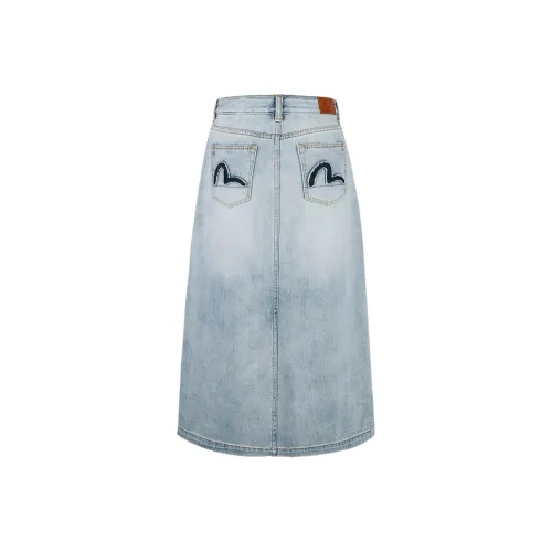 EVISU 2025 Лето Повседневный Длинный Юбка Женские