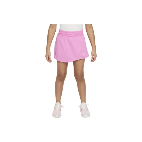 Nike Breezy MID Шаговый шов Шорты-юбка Kids Шорты Детский Озорной розовый