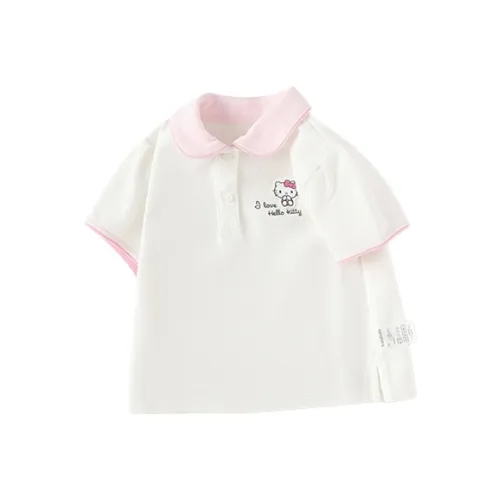 BALABALA Hellokitty Collaboration Series T-рубашка SS25 Детский и для малышей