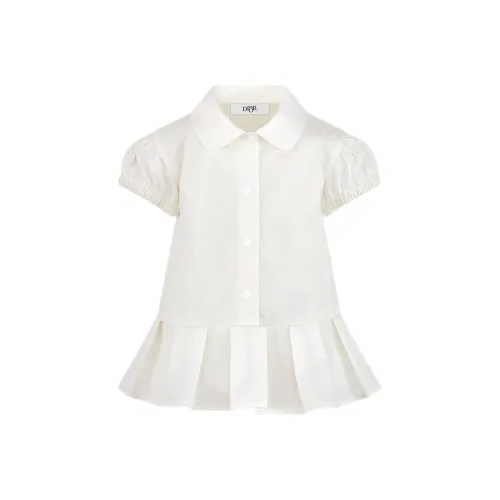 Комплект для малышей и детей дошкольного возраста DIOR с юбкой FW24 цвет сливочный