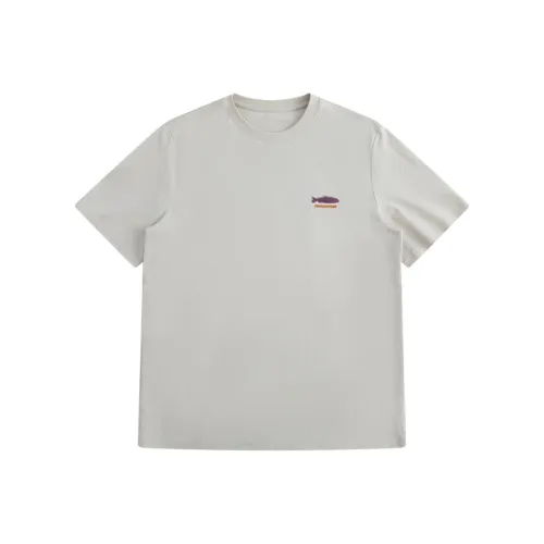 ENSHADOWER Светло-бежевый Серый Унисекс T Рубашки