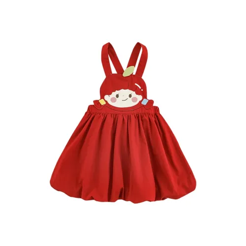 YOEHYAUL Платье SS25 Красный для детей 3-7 лет