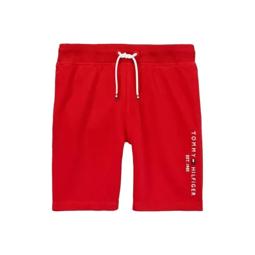 Tommy Hilfiger Детская одежда Короткие низы Румяна Красный Шорты Детский Красный