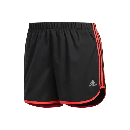 Adidas M20 Спортивные шорты Женские Черный Ярко-красный