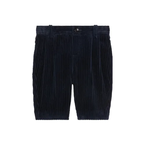 GUCCI Детские и малышские длинные брюки из вельвета с заплаткой морского синего цвета для малышей