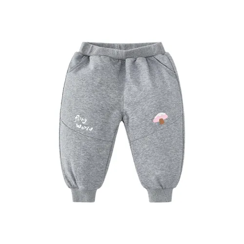 Yi Qi Baby Повседневные штаны для малышей Фотиния Серый