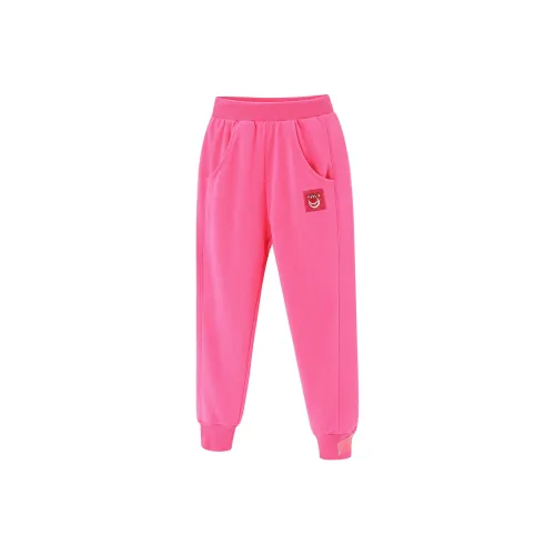 Disney Повседневные штаны для дошкольников Розовый Красный