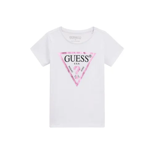 GUESS Белые Детские Рубашки T