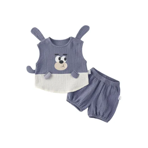 XiaoJinBu Повседневная спортивная одежда синий для малышей и детей дошкольного возраста