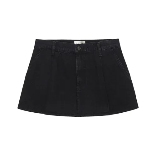 Рамка SS25 Джинсовые короткие юбки Женские Черный