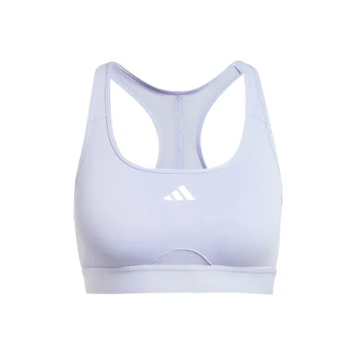 Adidas POWERREACTAEROREADY Спортивное белье Женское Фиолетовый Белый