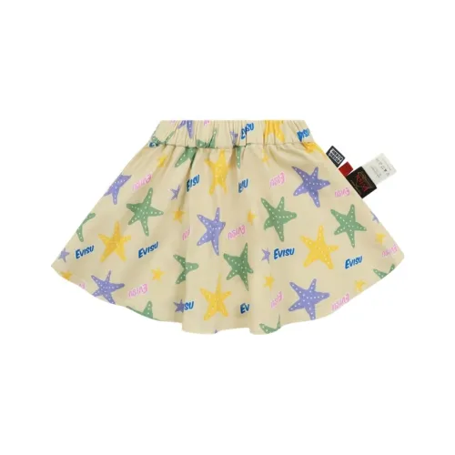 EVISU Юбка Экрю Full Этаж Детский